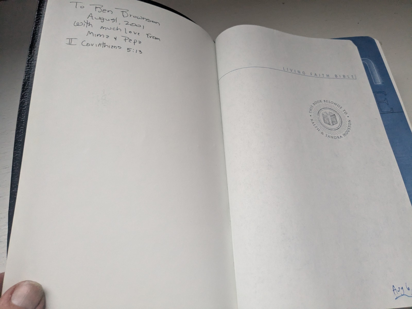 Living Faith Bible: NLT – Black Bonded Leather – New Living Translation