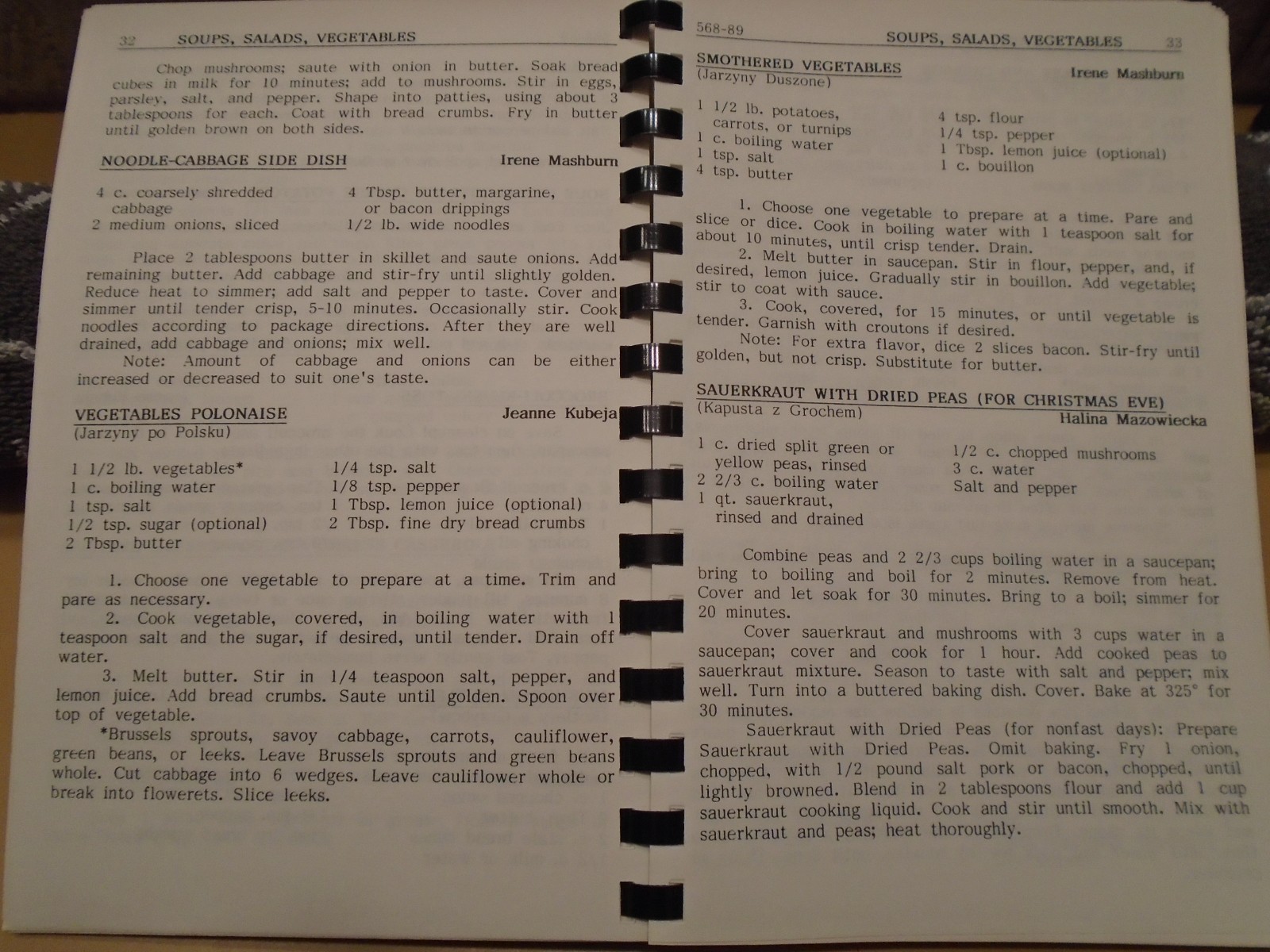Vtg Polish American Club COOKBOOK 1989 Albuquerque, New Mexico ETHNIC Heritage