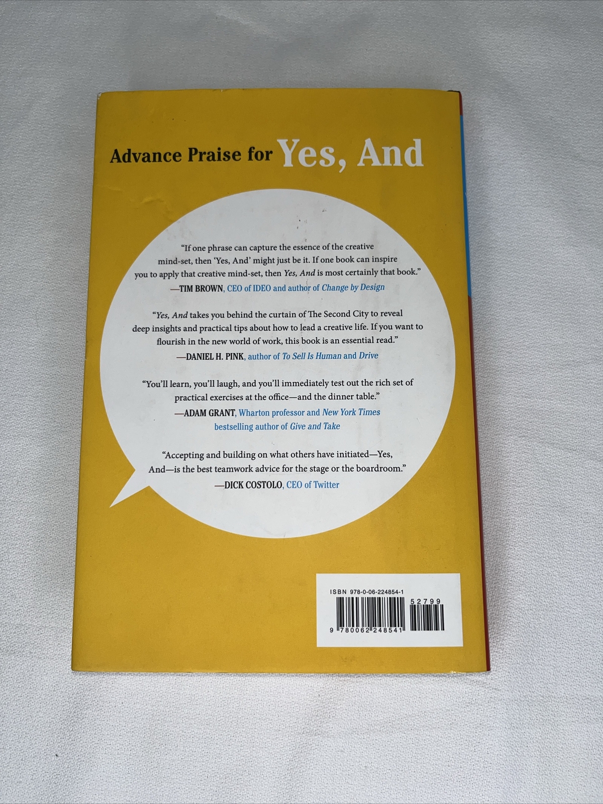 Yes, and: How Improvisation Reverses No, But Thinking and Improves Creativity…