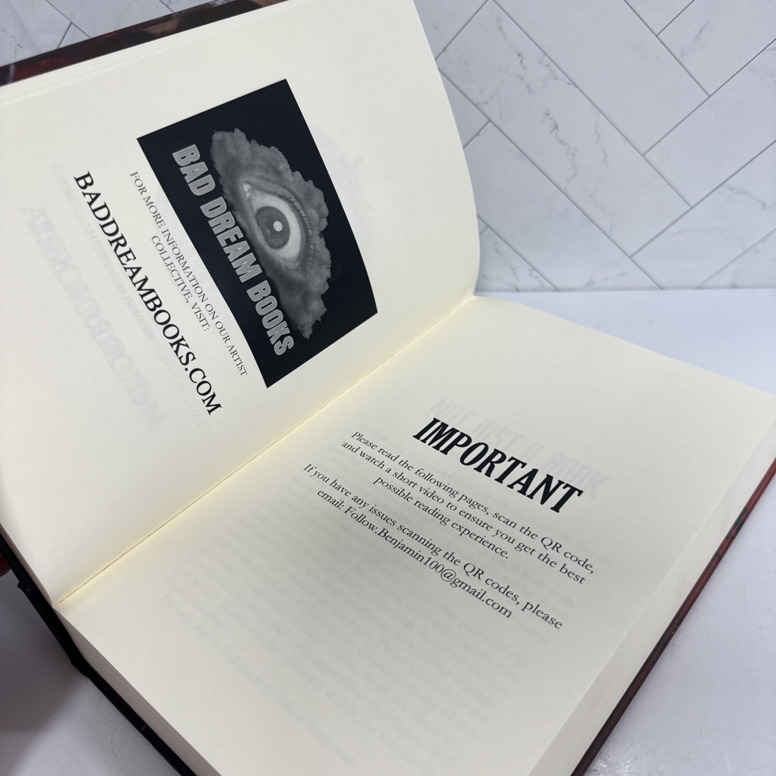 Benjamin Aaron Beauregard Shane McKenzie Hardcover Dual Signed Numbered Edition