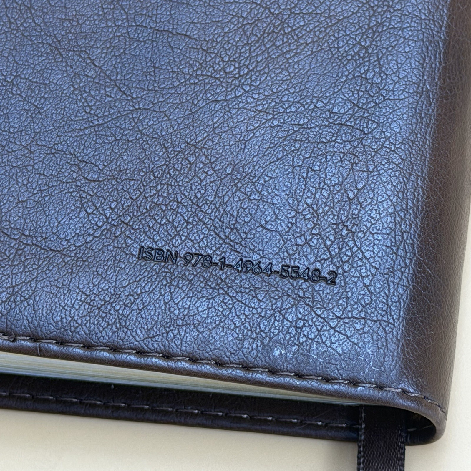 Holy Bible Compact Edition New Living Translation 2007 Tyndale House Leather Bro