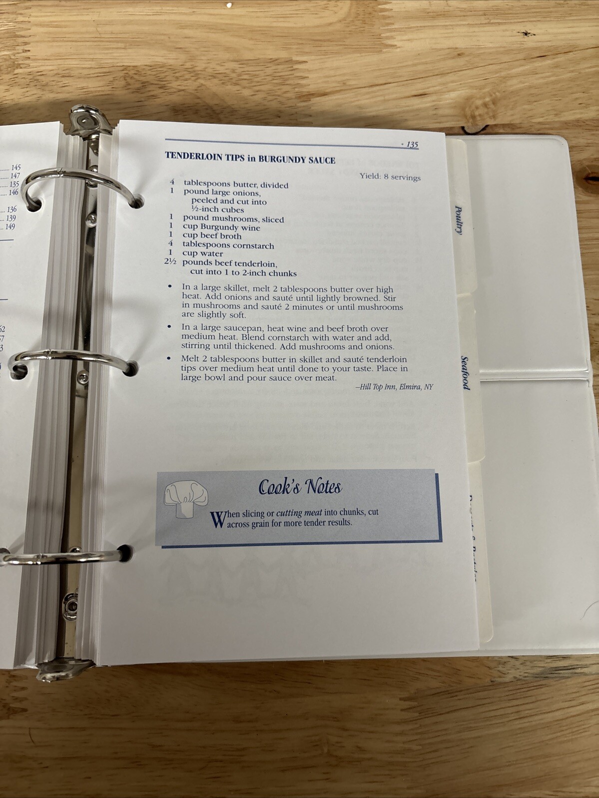 Ronald McDonald House Commemorative Cookbook, Rochester New York 1995, 282 pages