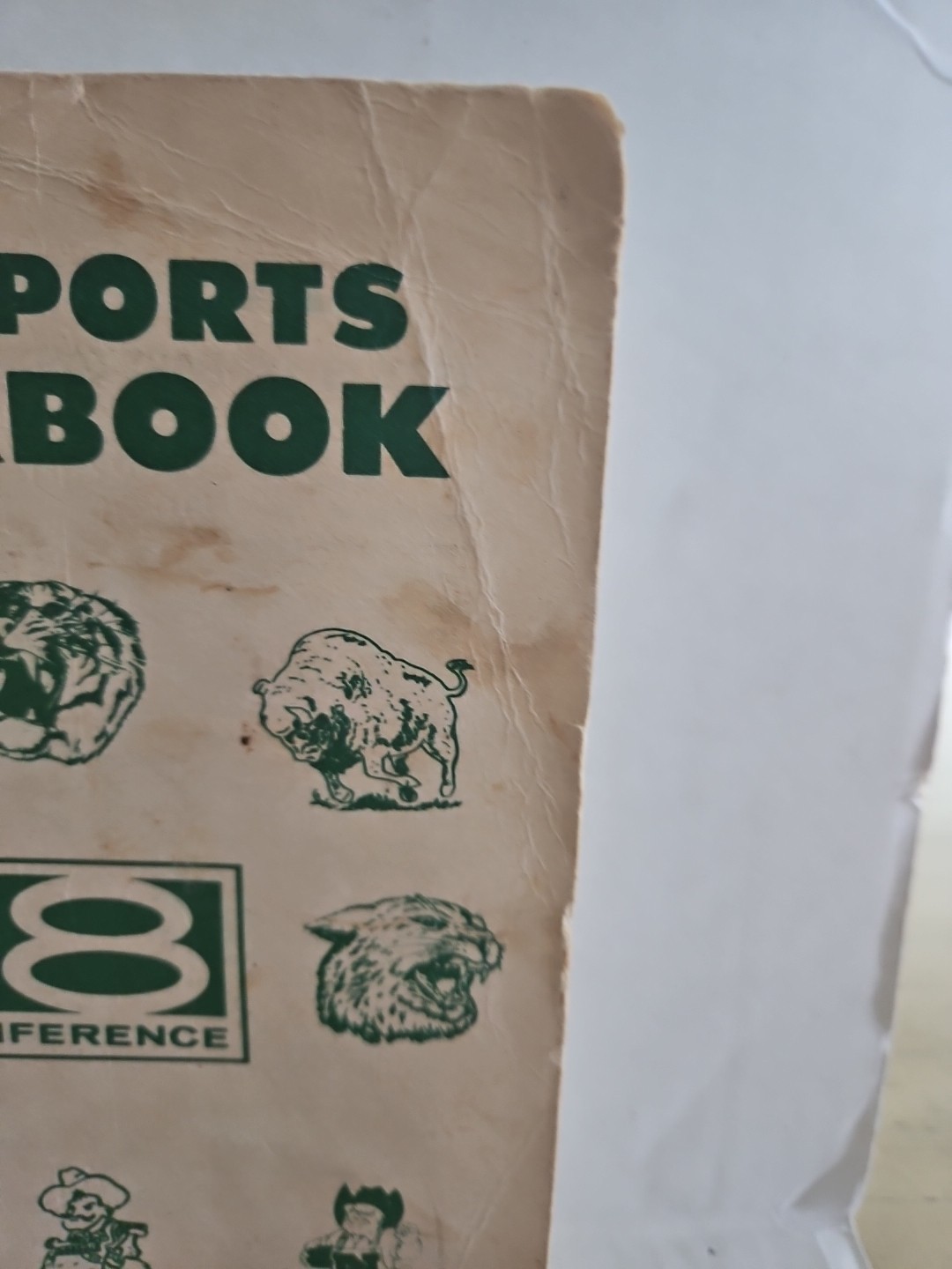Big 8 Conference All-Sports Yearbook 1977-78 734 Pages See Pics For Flaws