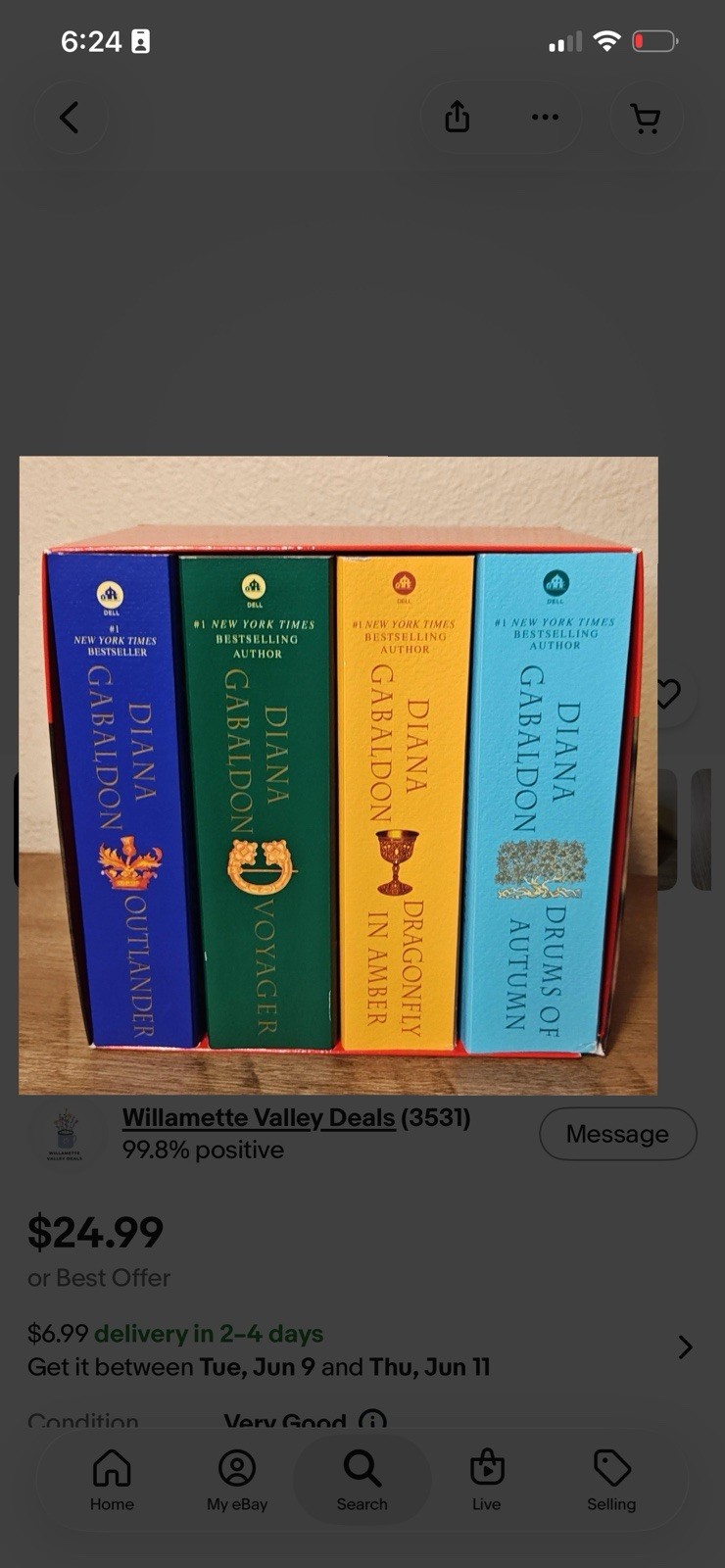 The Outlander Series Books Box Set By Diana Gabaldon