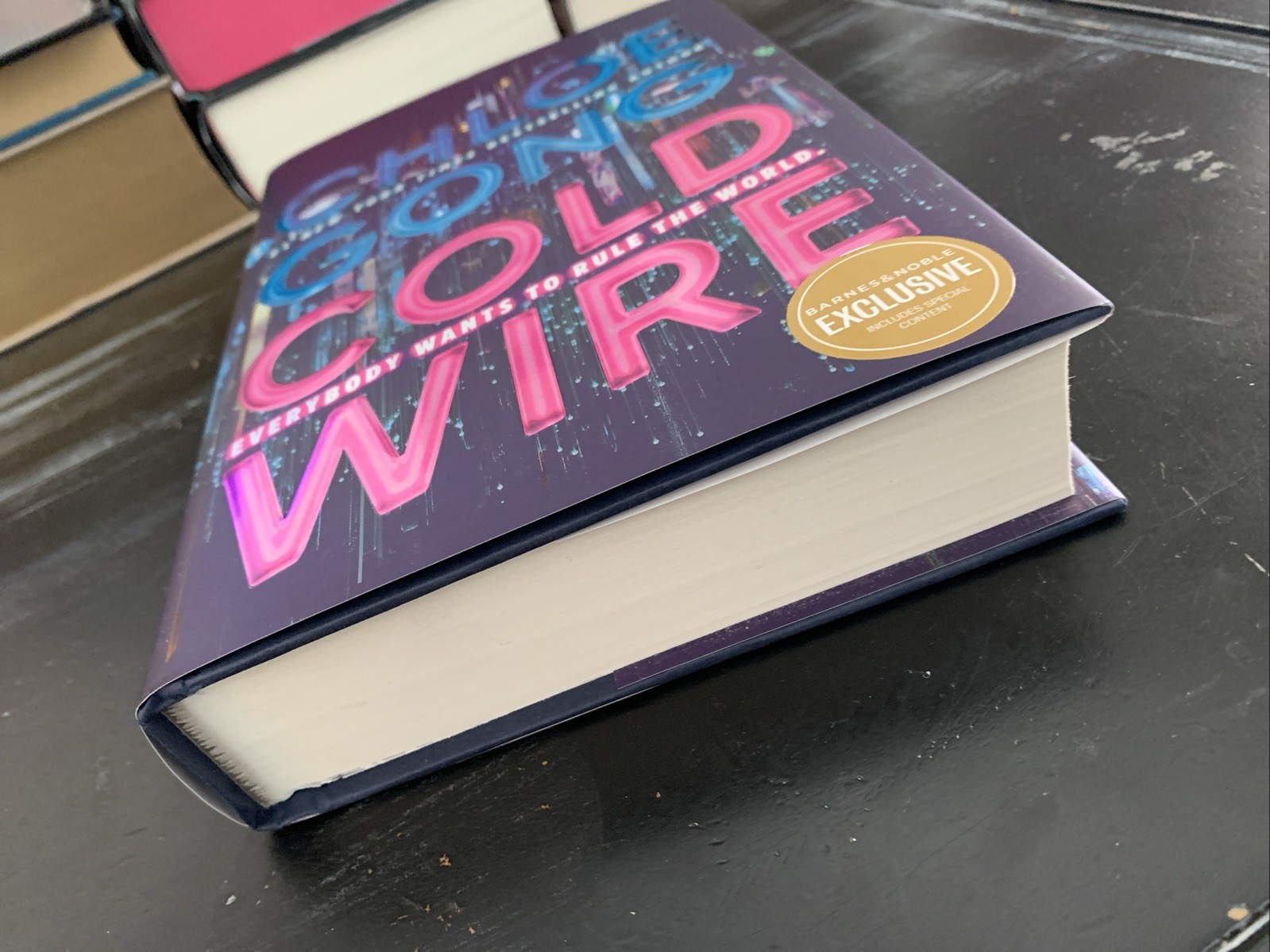 Coldwire by Chloe Gong 2025 Hardcover B&N Exclusive 1st Edition 1st Printing