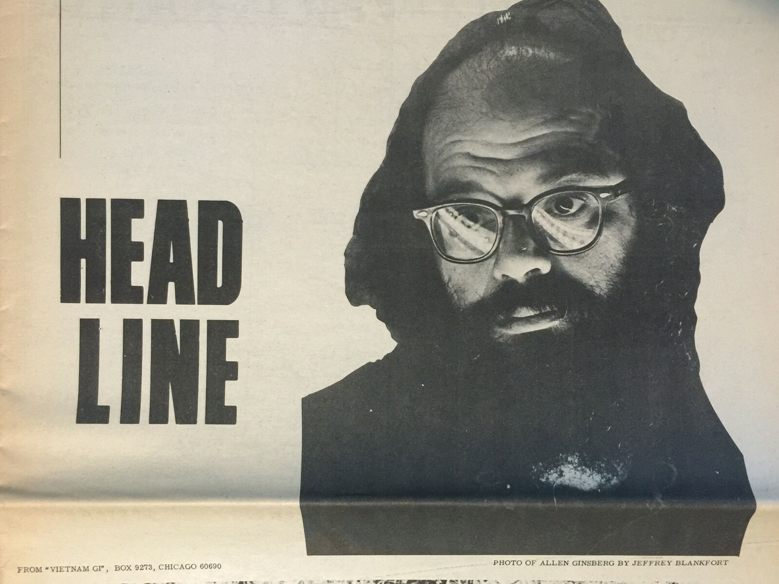 SAN FRANCISCO Express Times June 12 1968 V1N21 Eldridge Cleaver ALLEN GINSBERG!!