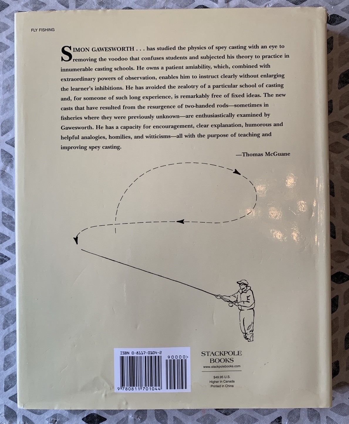 Spey Casting by Simon Gawesworth 2004 Hardcover Stackpole Books Fly Fishing HC