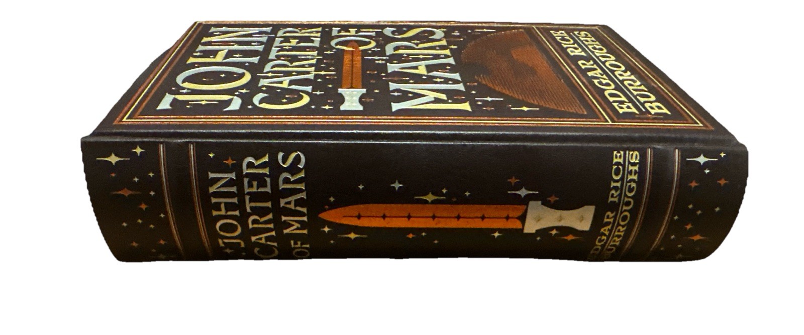 Edgar Rice Burroughs John Carter of Mars Trilogy B&N Collectible Leather HC HTF