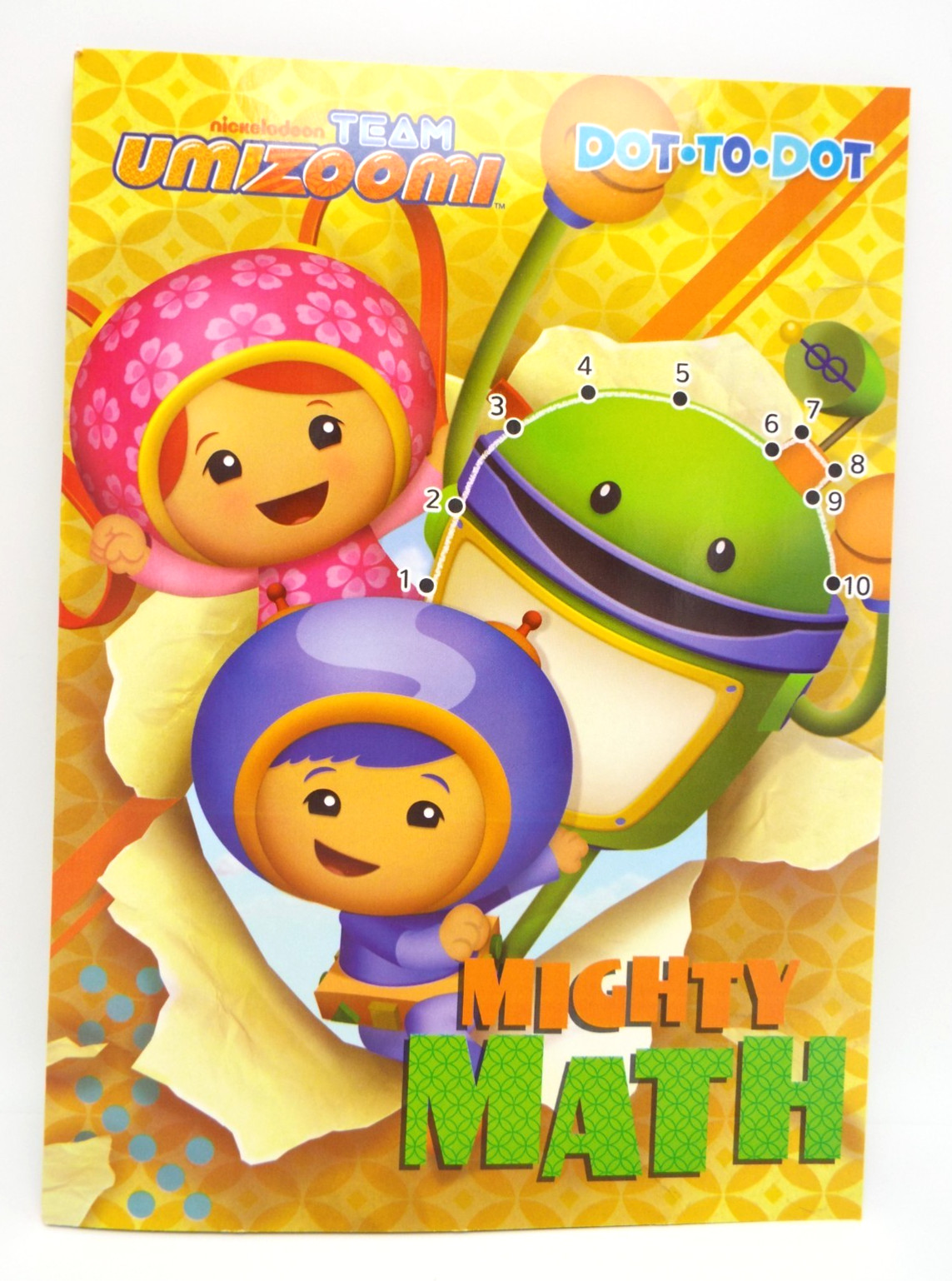 Nickelodeon Team Umizoomi Coloring and Activity Book Dot To Dot Math Numbers NEW