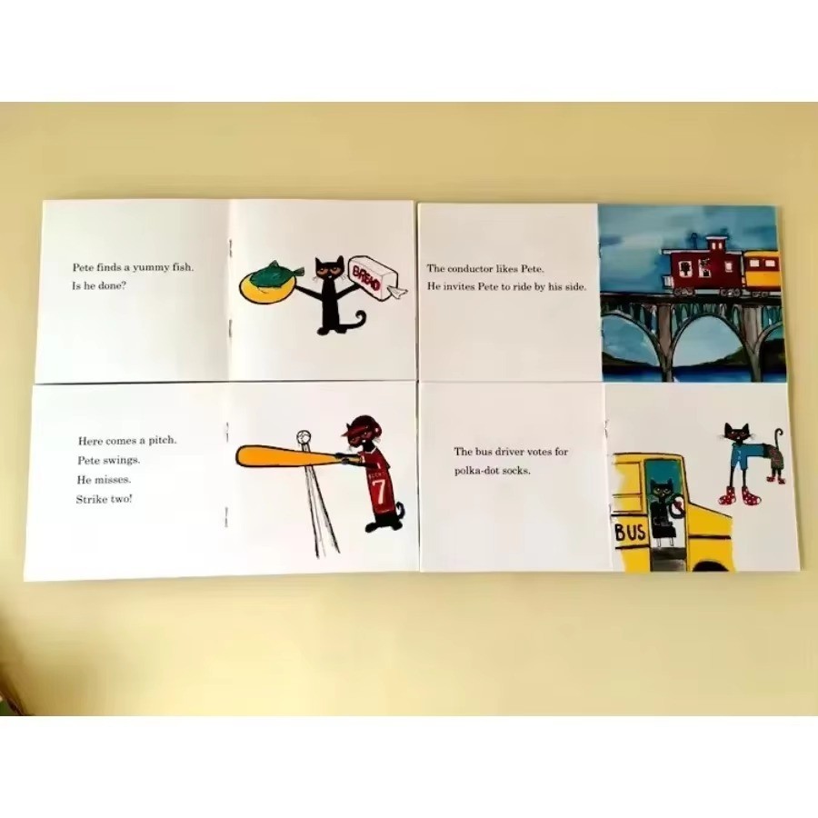 Pete the Cat I Can Read Phonics Kids Decodable Books Lot 12