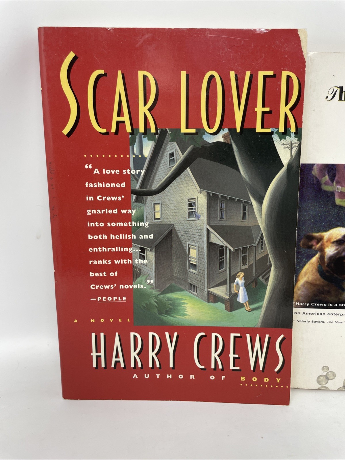 Lot 2 Harry Crews Scarlover and Mulching of America Trade Paperbacks 1992 1996