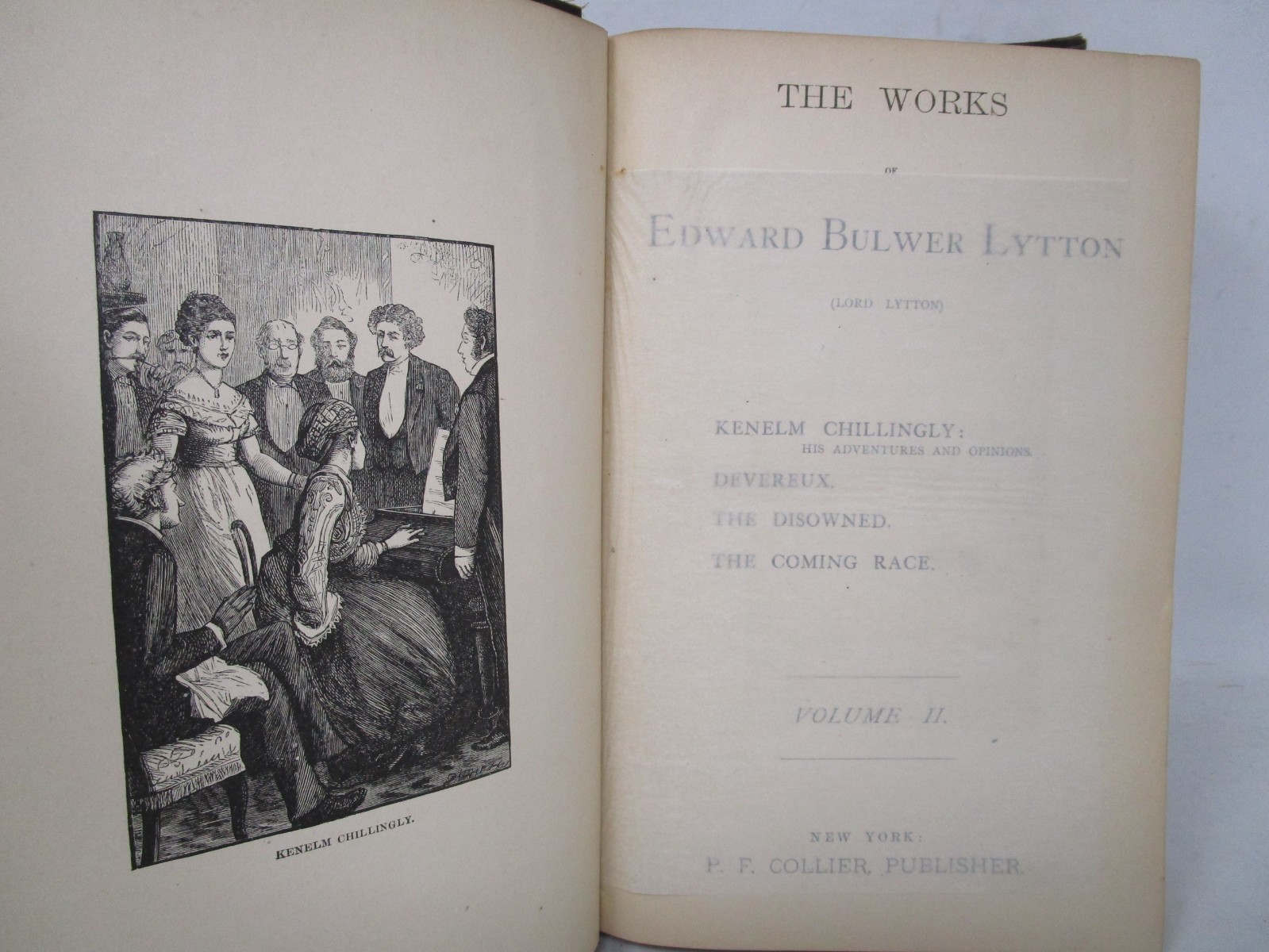 The Works of Edward Bulwer Lytton Volume II