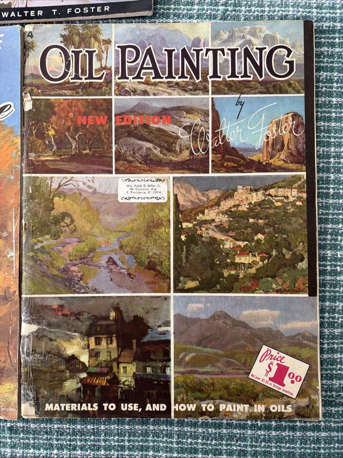 Walter T Foster Painting How To Draw Art Lot Of 3 Vintage Softcover Books