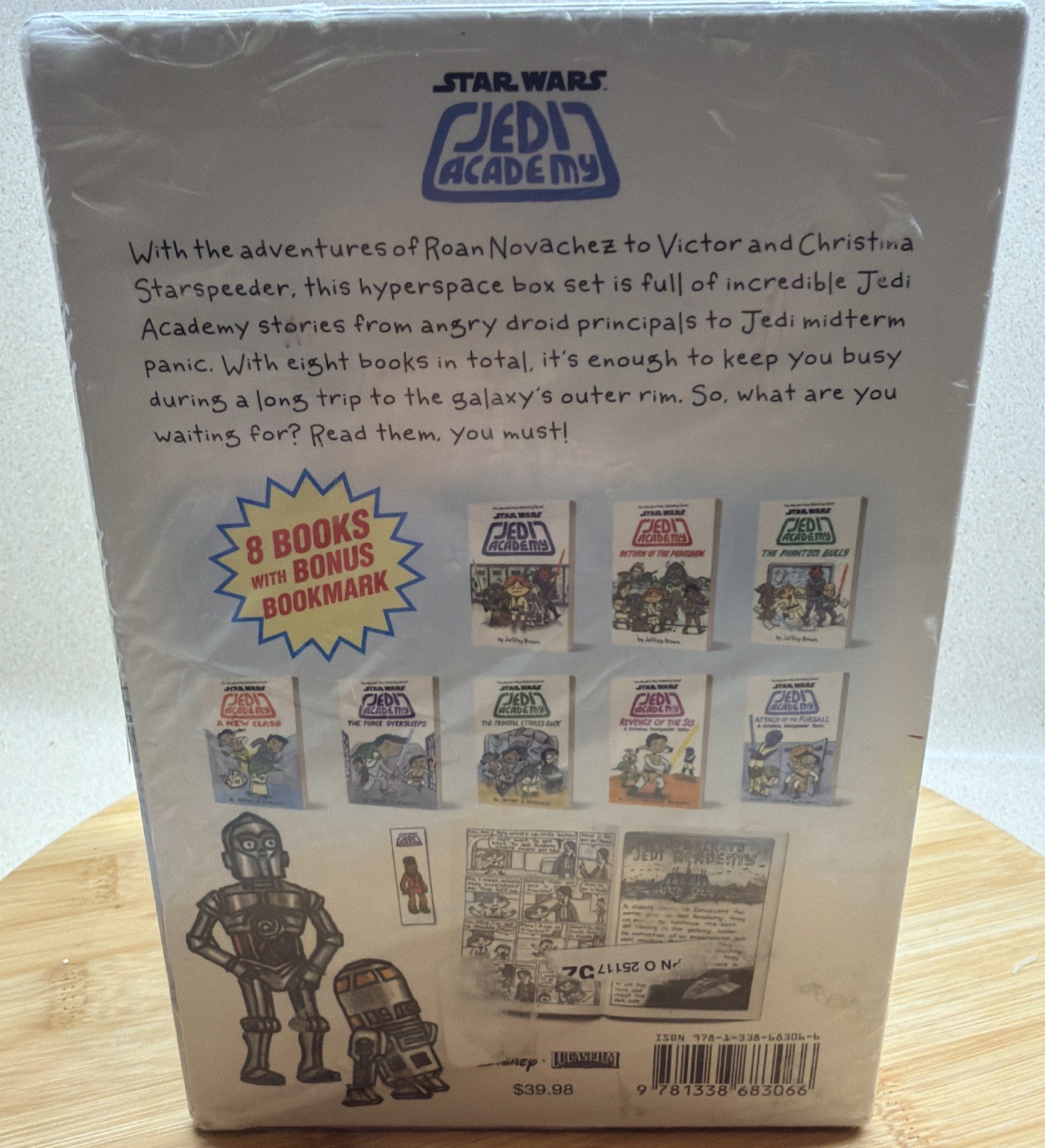 Star Wars Jedi Academy Series Collection 8 Books 1-8 Books NIB New Box Complete