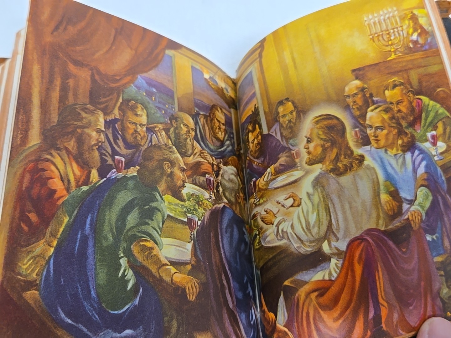 The Words Of Jesus Vtg 1943 Christian Prayer Book Red Letter Hardcover Bible 40s