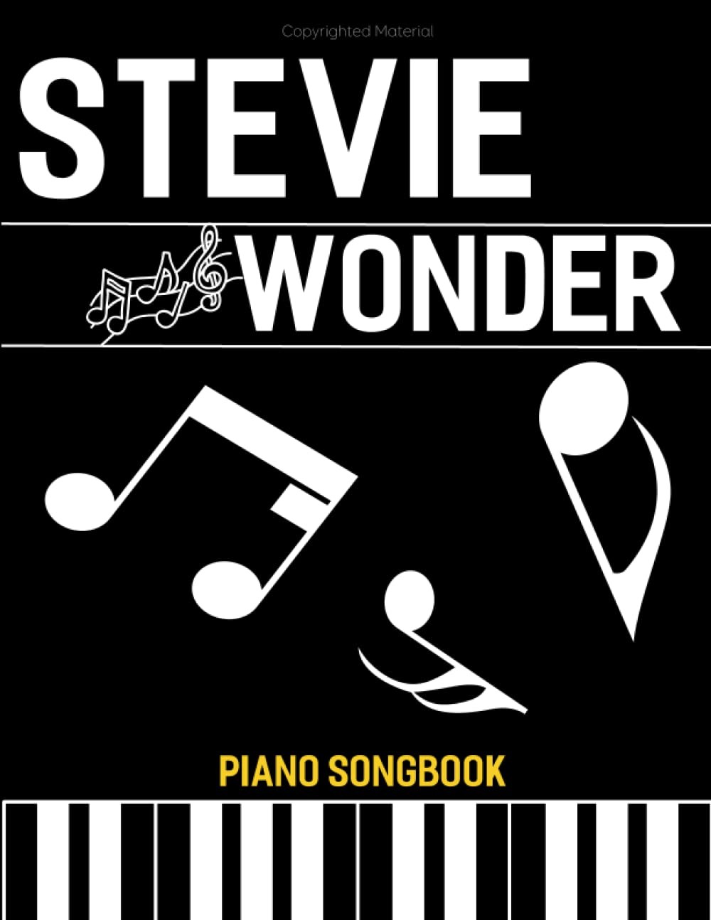 Stevie Wonder Piano Songbook 28 Songs Collection For Piano/ Vocal/ Guitar