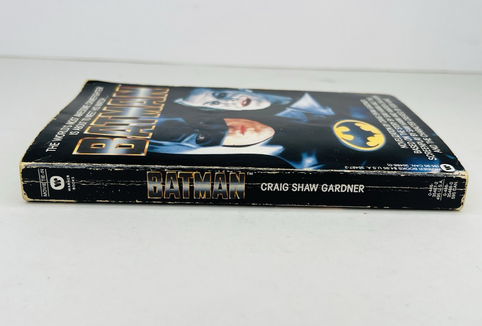 Batman Paperback Warner Books Craig Shaw Gardner Film/TV Adaptation 1989 GUC