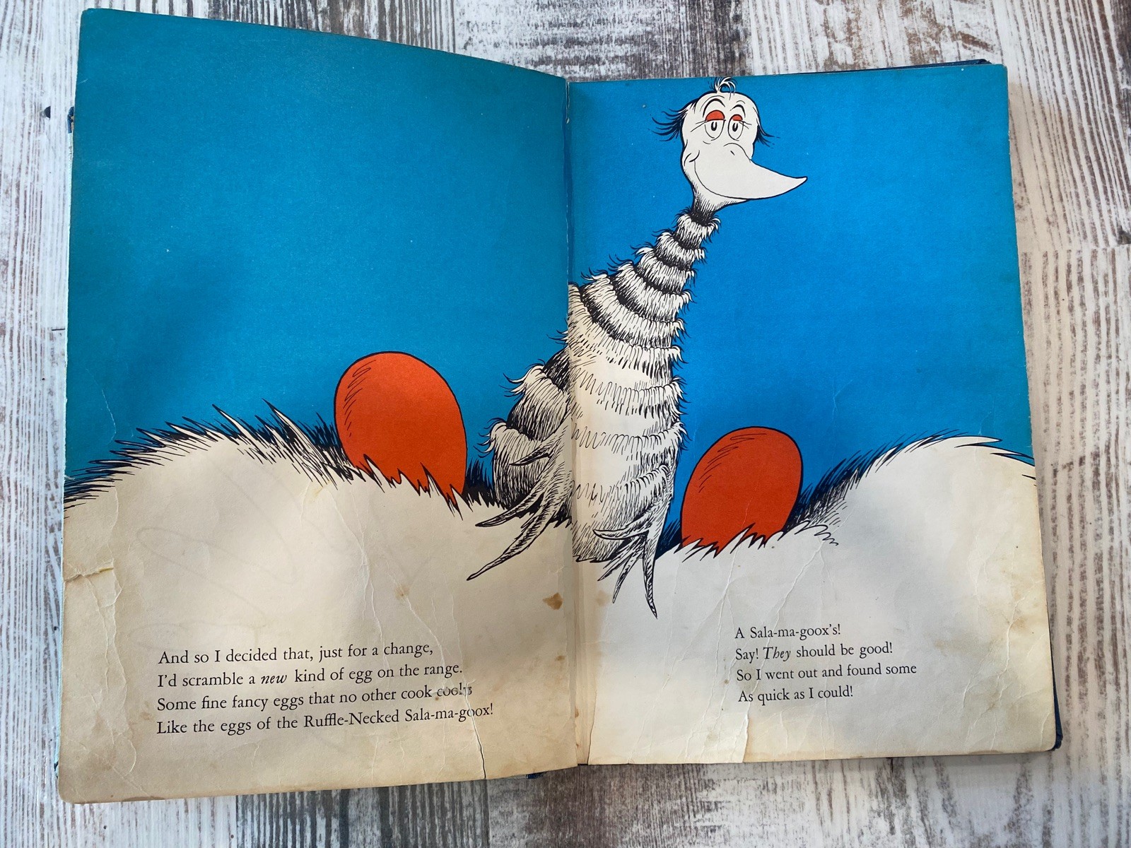 RARE Cover Scrambled Eggs Super! By Dr. Seuss ACCEPTABLE 1st EDITION 1953 BANNED