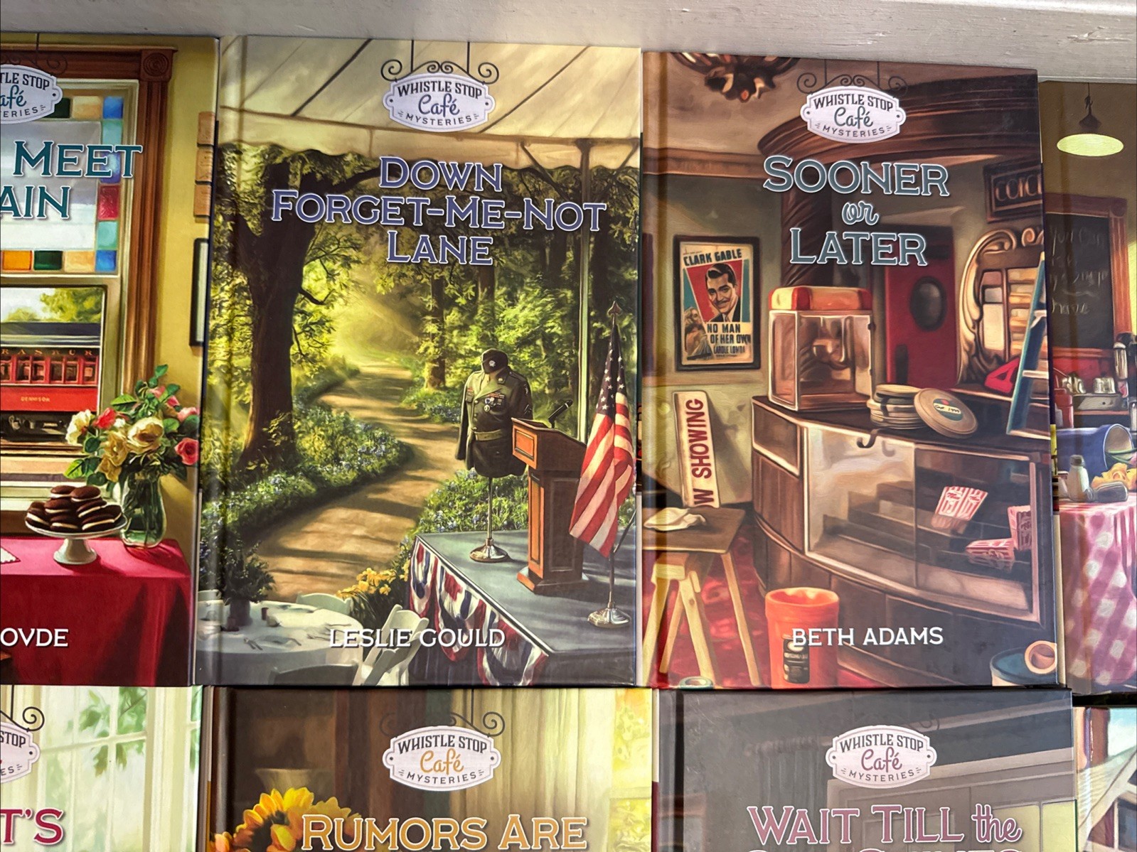 19 Lot Guideposts Whistle Stop Cafe Mysteries Books Hardback