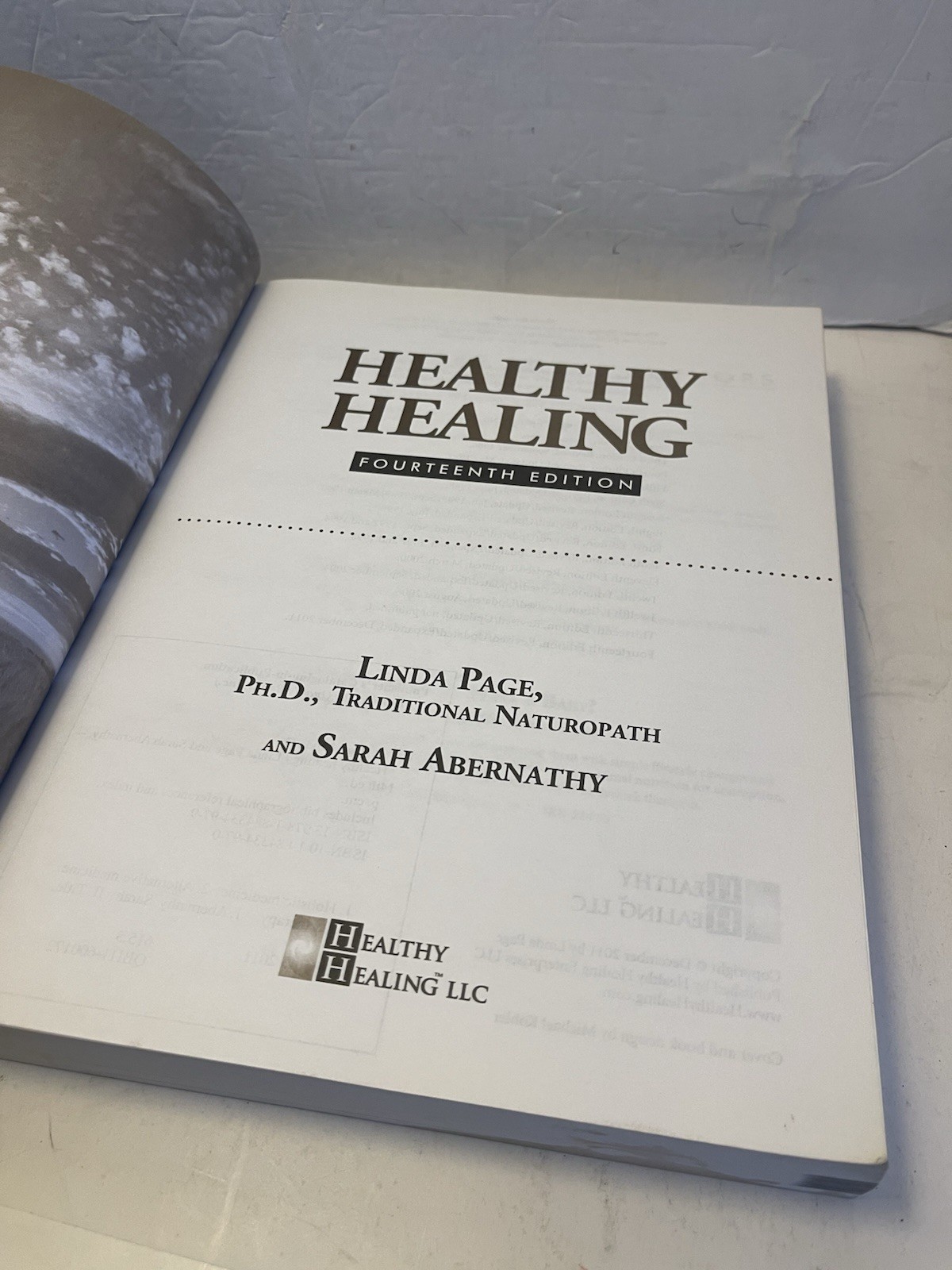 Healthy Healing by Linda Page 14th Ed 2011 Softcover Natural Health Supplements