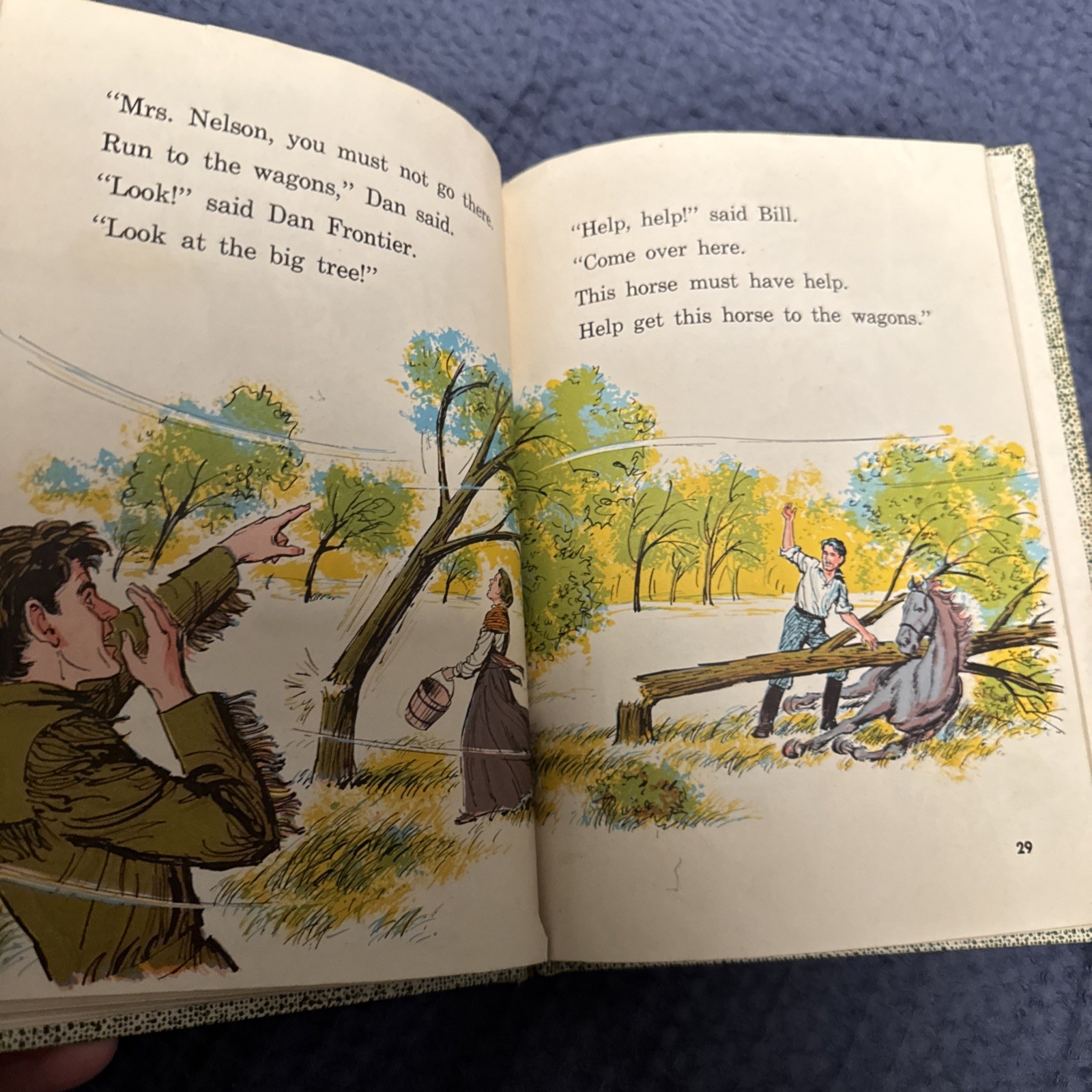 Dan Frontier and The New House William Hurley 1971 Hardcover Vintage