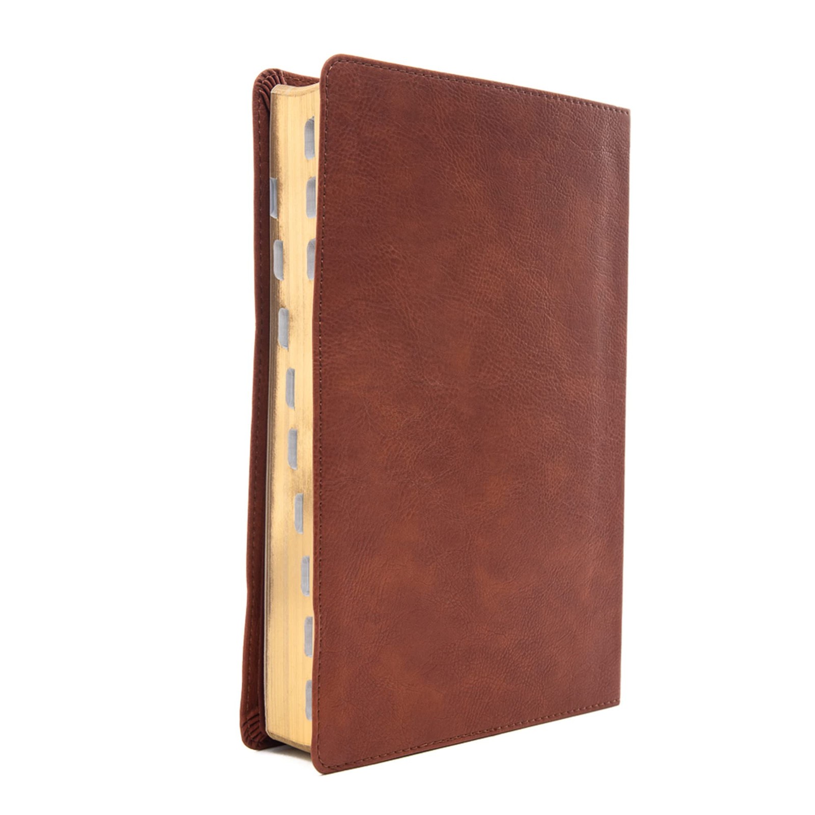 Reference Bible Super Giant Print Burnt Sienna LeatherTouch Indexed