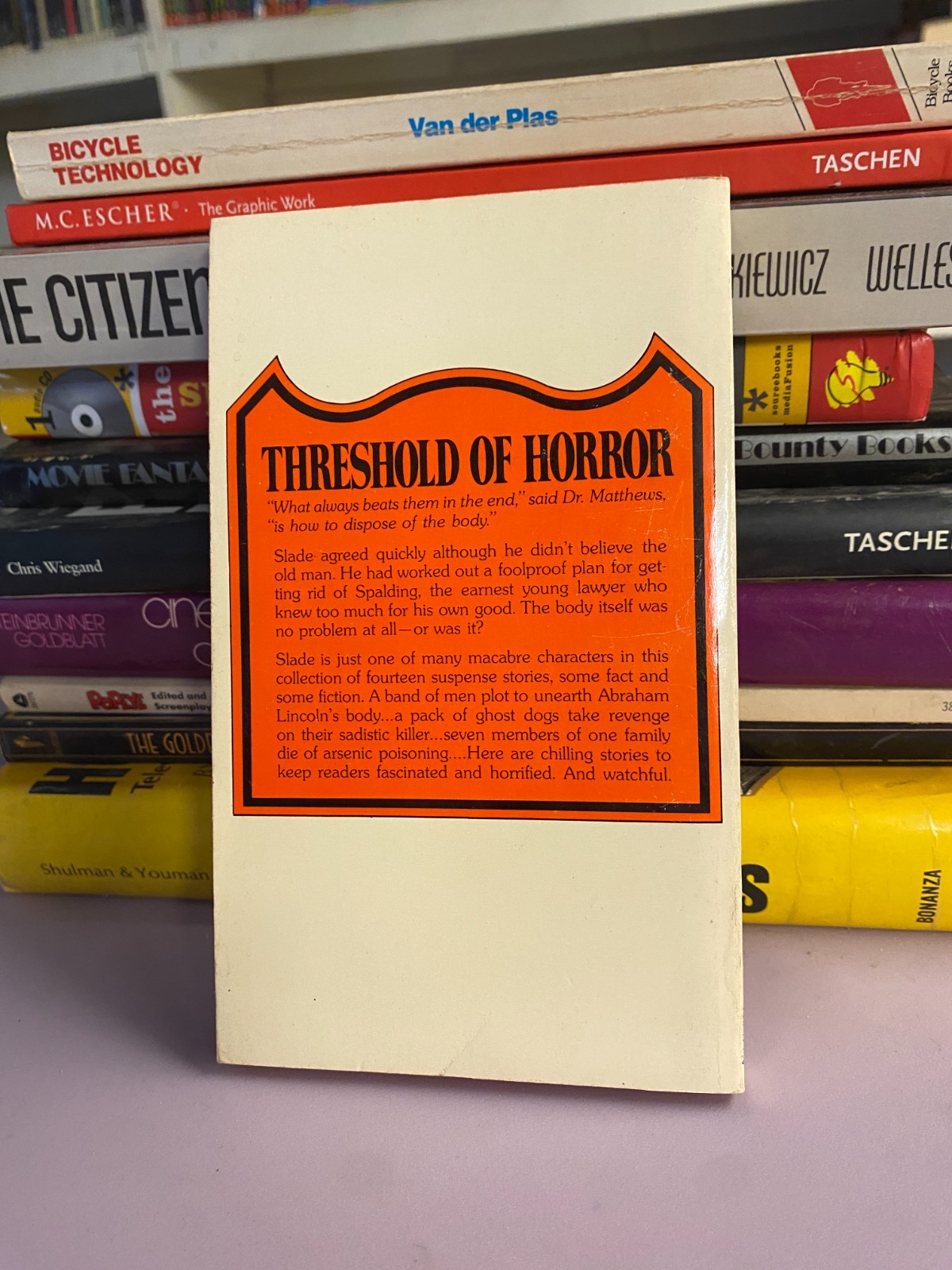 SOME THINGS FIERCE AND FATAL Joan Kahn 1975 Avon 1st PB Skull Vintage Horror