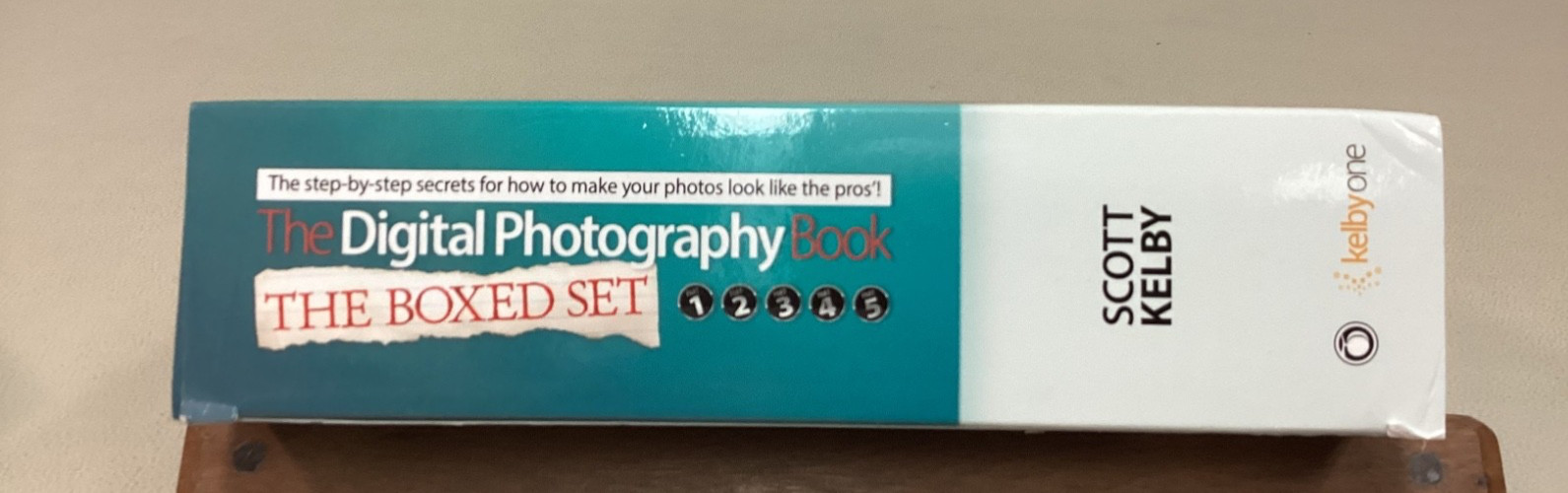 THE DIGITAL PHOTOGRAPHY BOOK: THE BOXED SET Parts 1-5 Scott Kelby