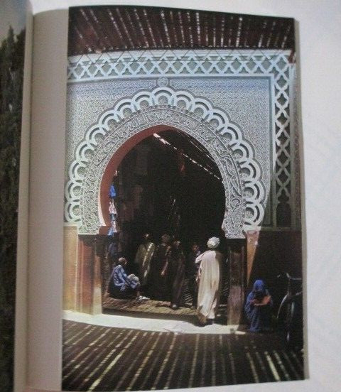 Marrakech Morocco Paperback Book 40 Photos 1986 36 Pages 5.5 X 7.5 inches