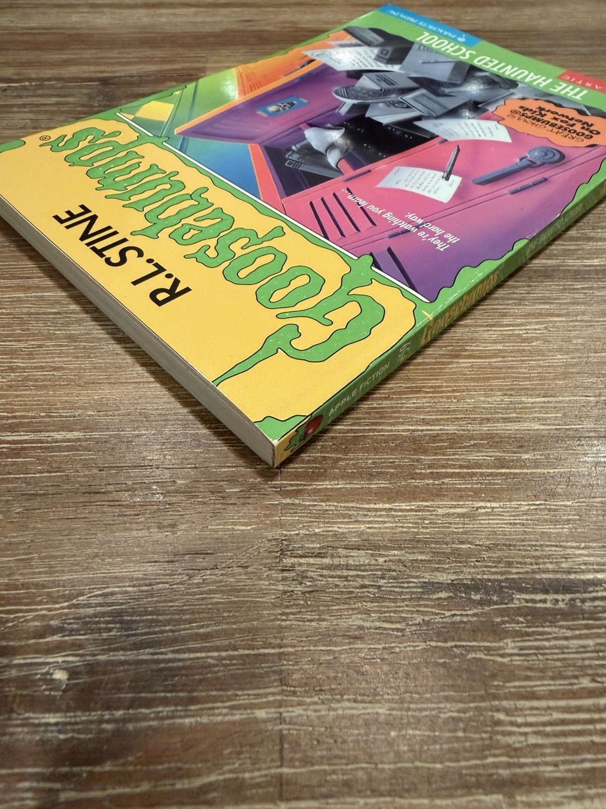 Goosebumps The Haunted School R.L. Stine 1997 First Scholastic Printing Horror