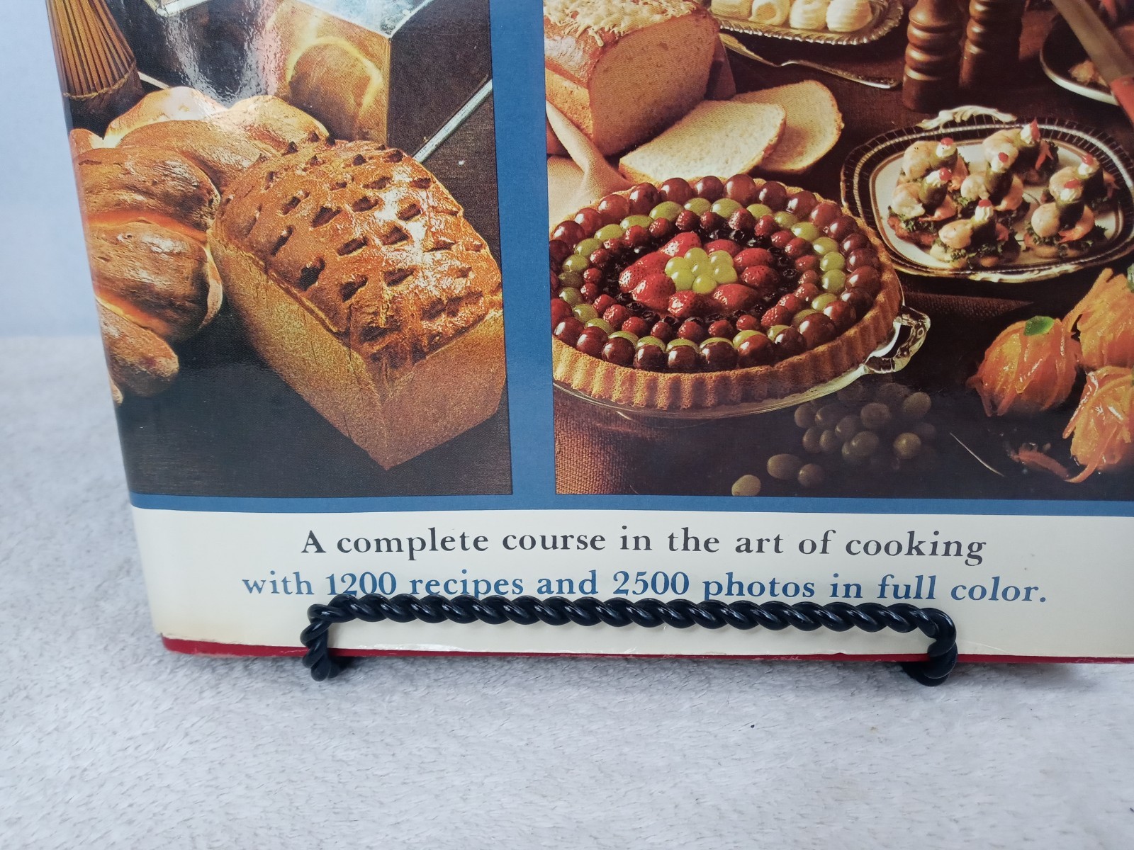Vintage Creative Cooking Course Charlotte Turgeon Larousse Gastronomique HC DJ