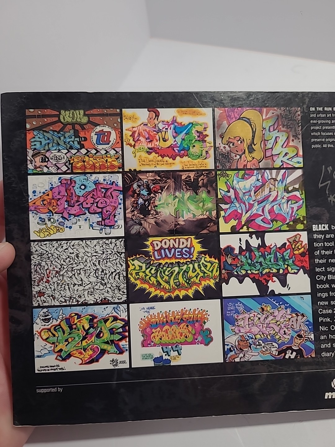 New York City Masters Blackbook – graffiti book otr on the run magazine