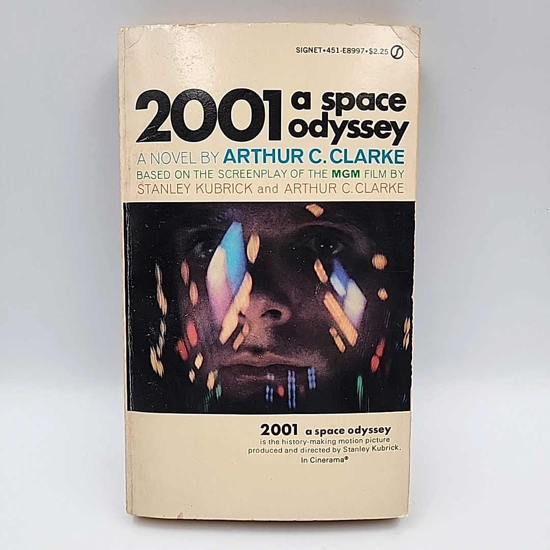 1st edition 1st print July 1968 2001: A Space Odyssey Arthur C. Clarke Signet