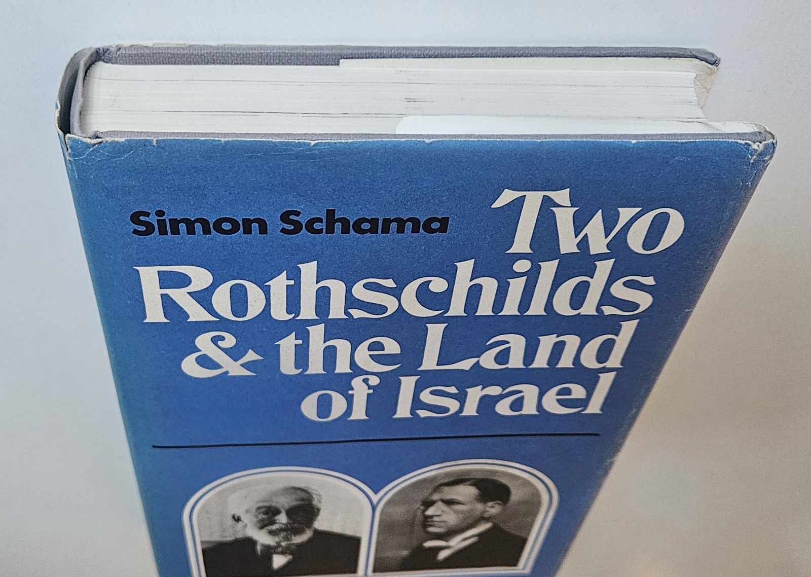 Two Rothschilds and the Land of Israel Simon Schama HC w/ DJ 1978 UK Ed