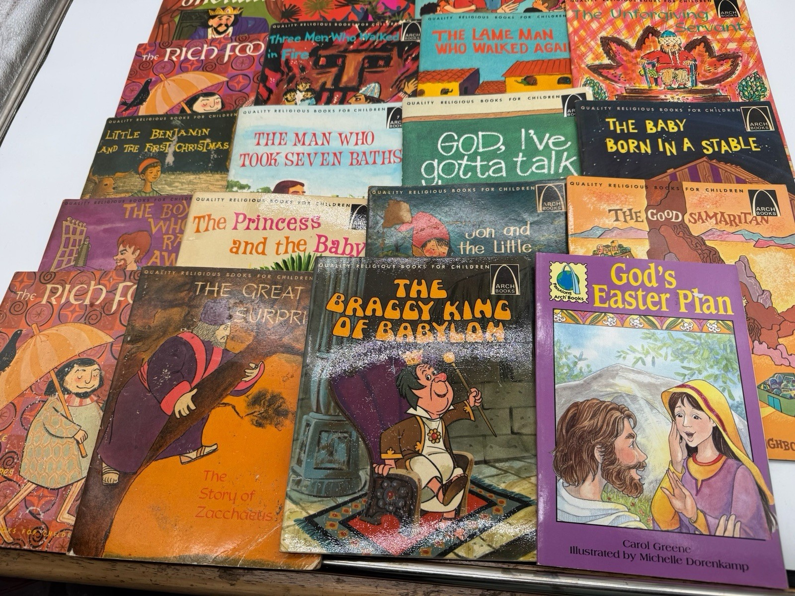 LOT (28) ARCH Quality Religious Books for Children VINTAGE 1960s-1970 Homeschool