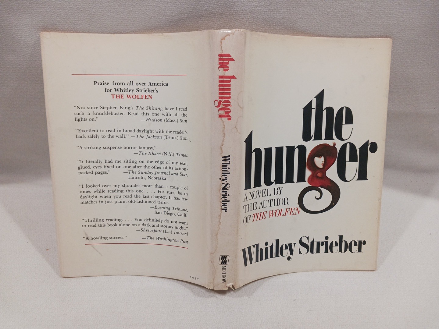 The Hunger + Night Church Whitley Strieber BCE Hardcover Vintage Horror Vampires