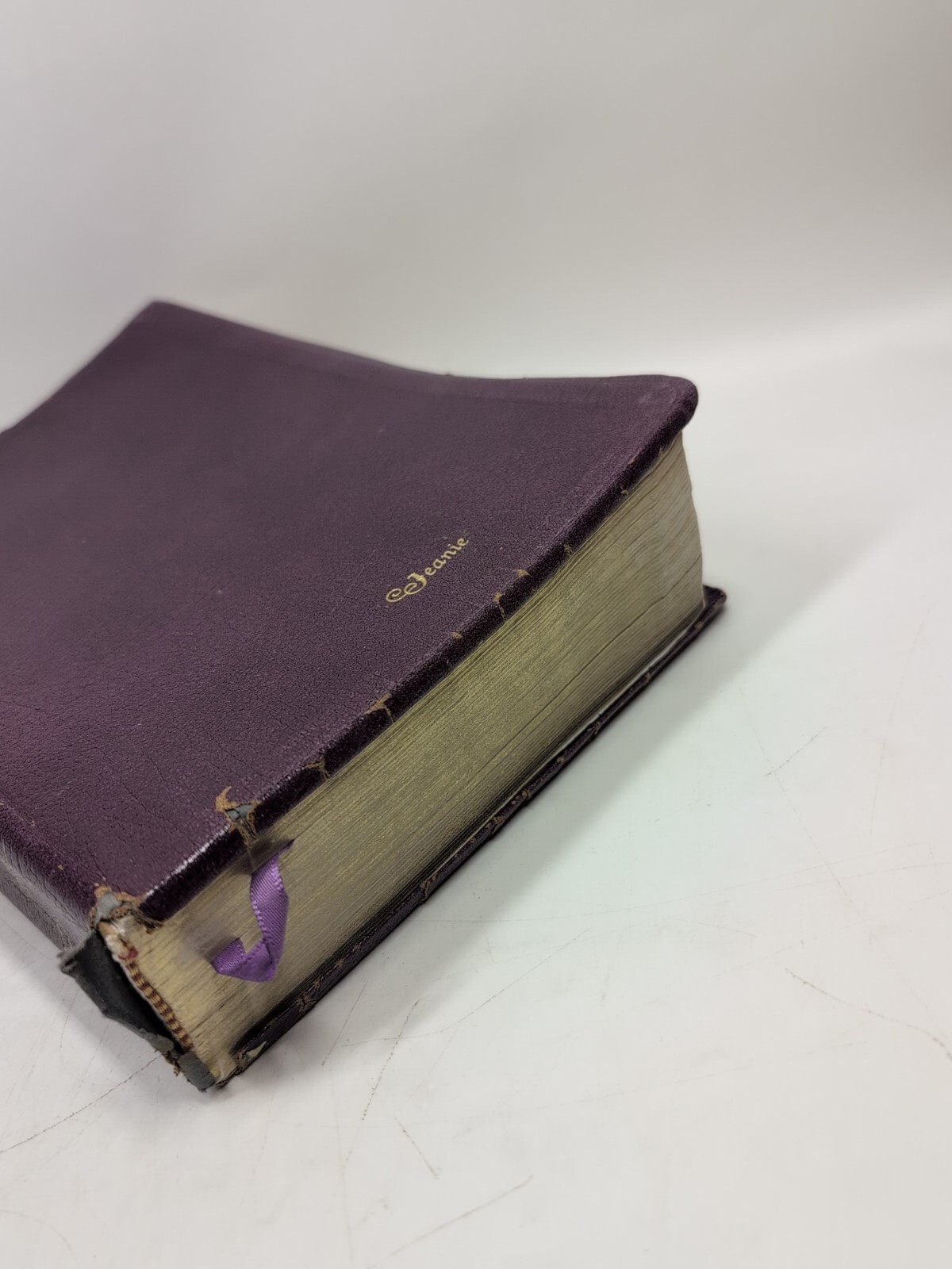 Zondervan NIV 1985 Study Bible Red Letter Violet/Purple Bonded Leather