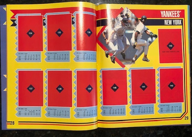 1992 Panini Baseball Sticker Album Yearbook Book BRAND NEW TWINS VINTAGE STOCK