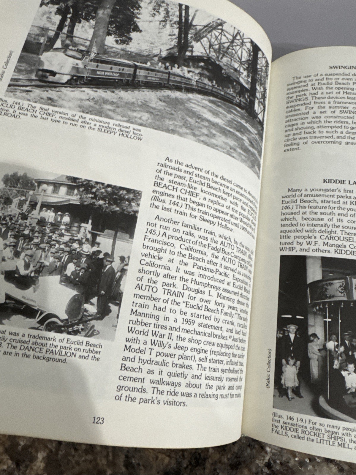 Euclid Beach Park Hardcover Amusement Park Books Inc 1977 Closed For The Season