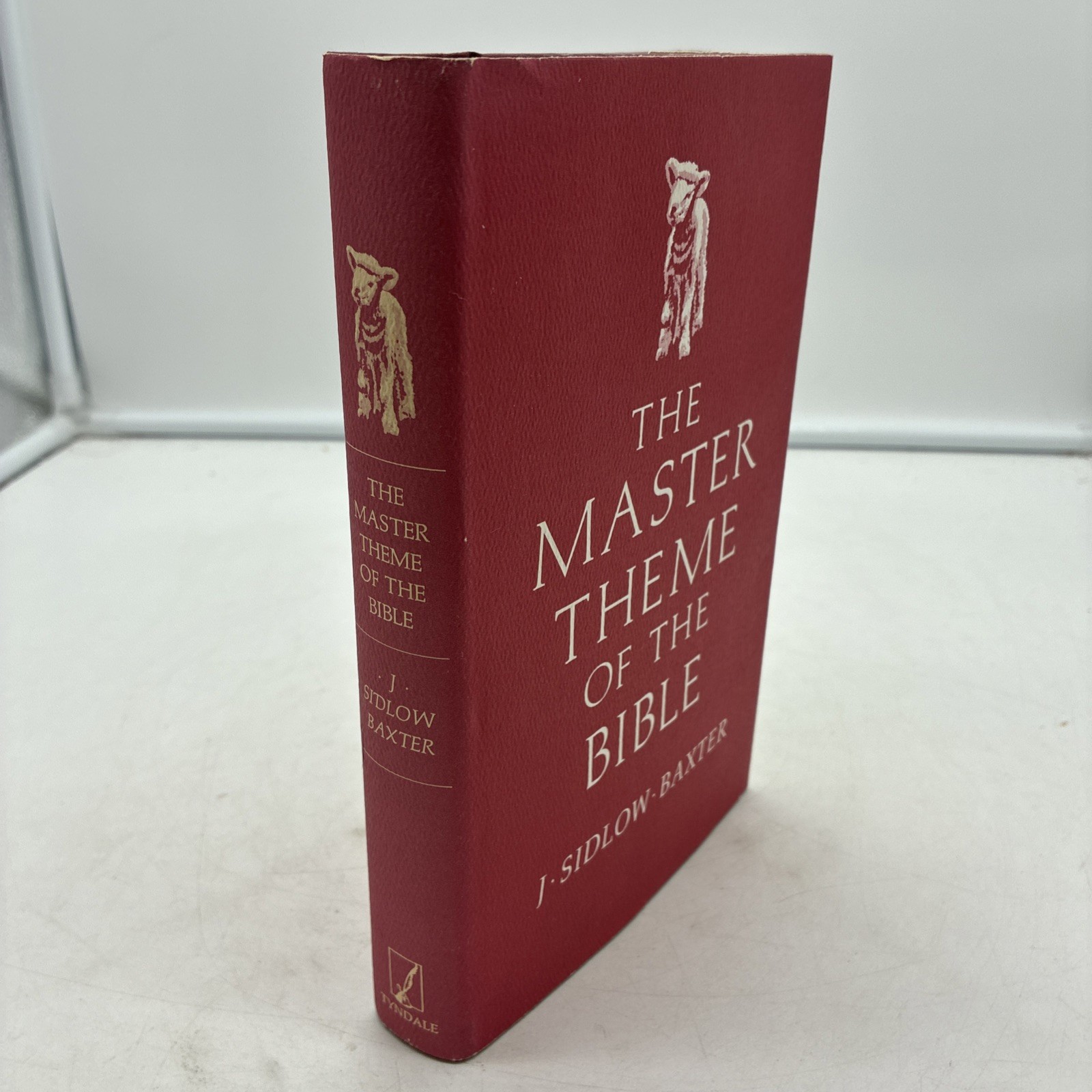 Master Theme of the Bible J Sidlow Baxter (1973, First Printing)