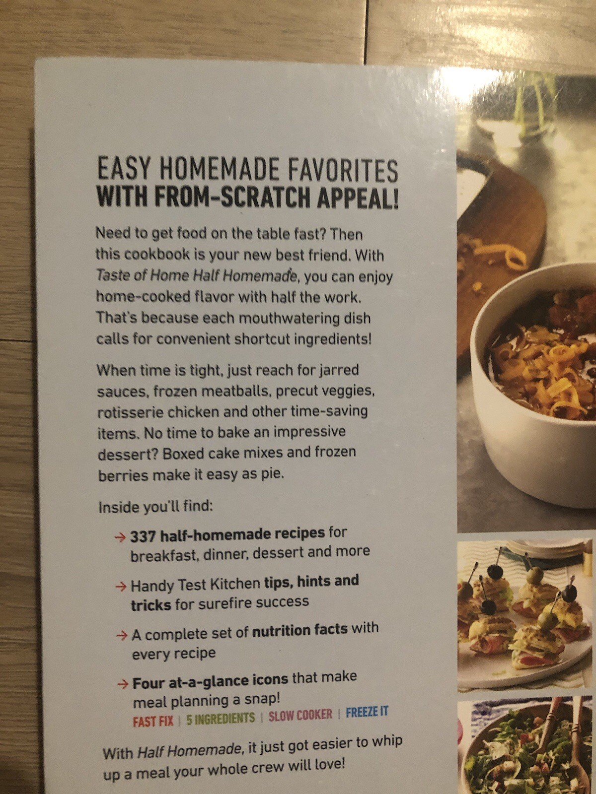 Taste of Home Half Homemade : 300+ Shortcut Recipes for Dinnertime Success!…
