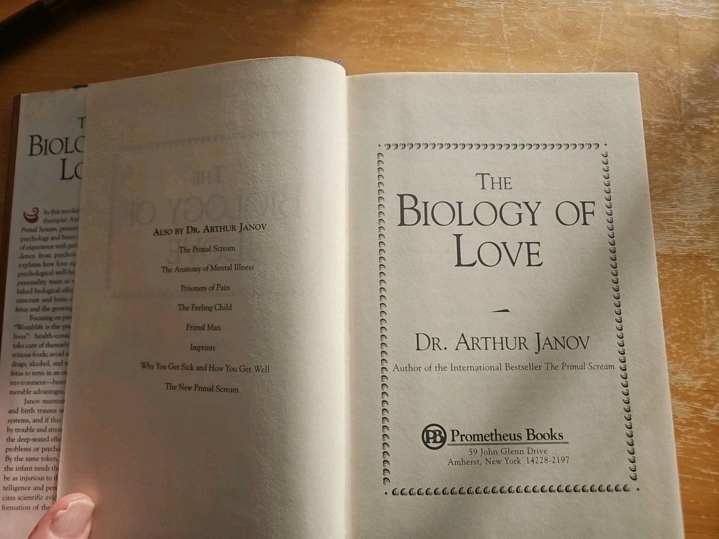 The New Primal Scream and 2 other books by Dr. Arthur Janov