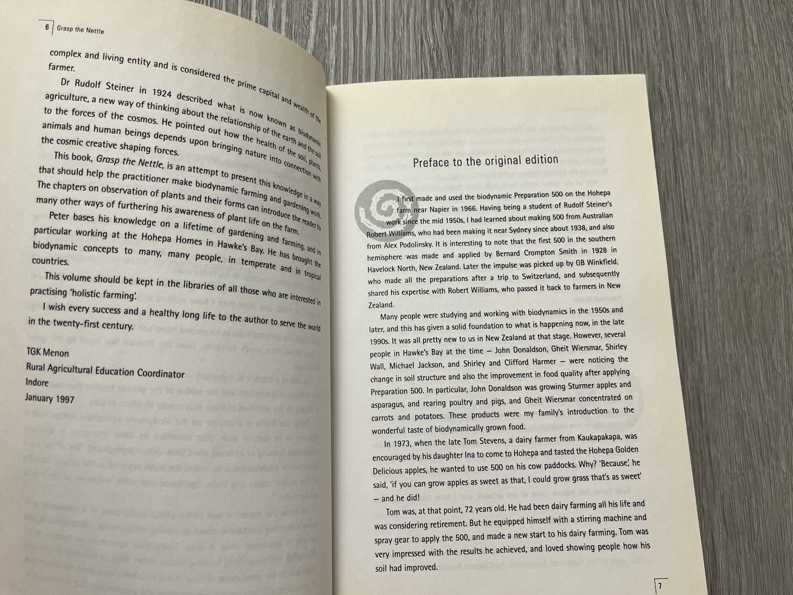 Grasp the Nettle Making Biodynamic Farming & Gardening Work Proctor 2004 Revised