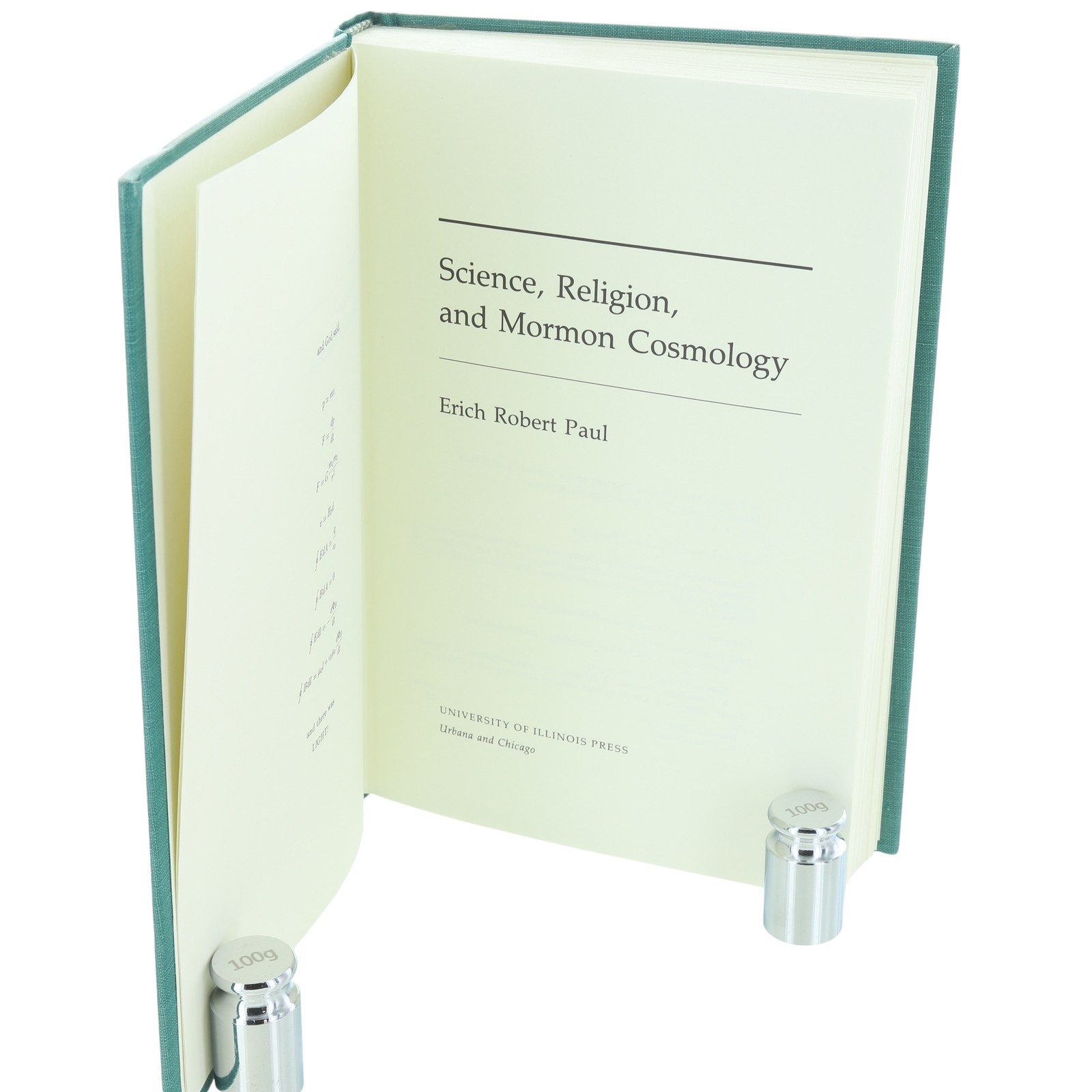 Science, Religion, and Mormon Cosmology [Hardcover, 1992] Erich Robert Paul