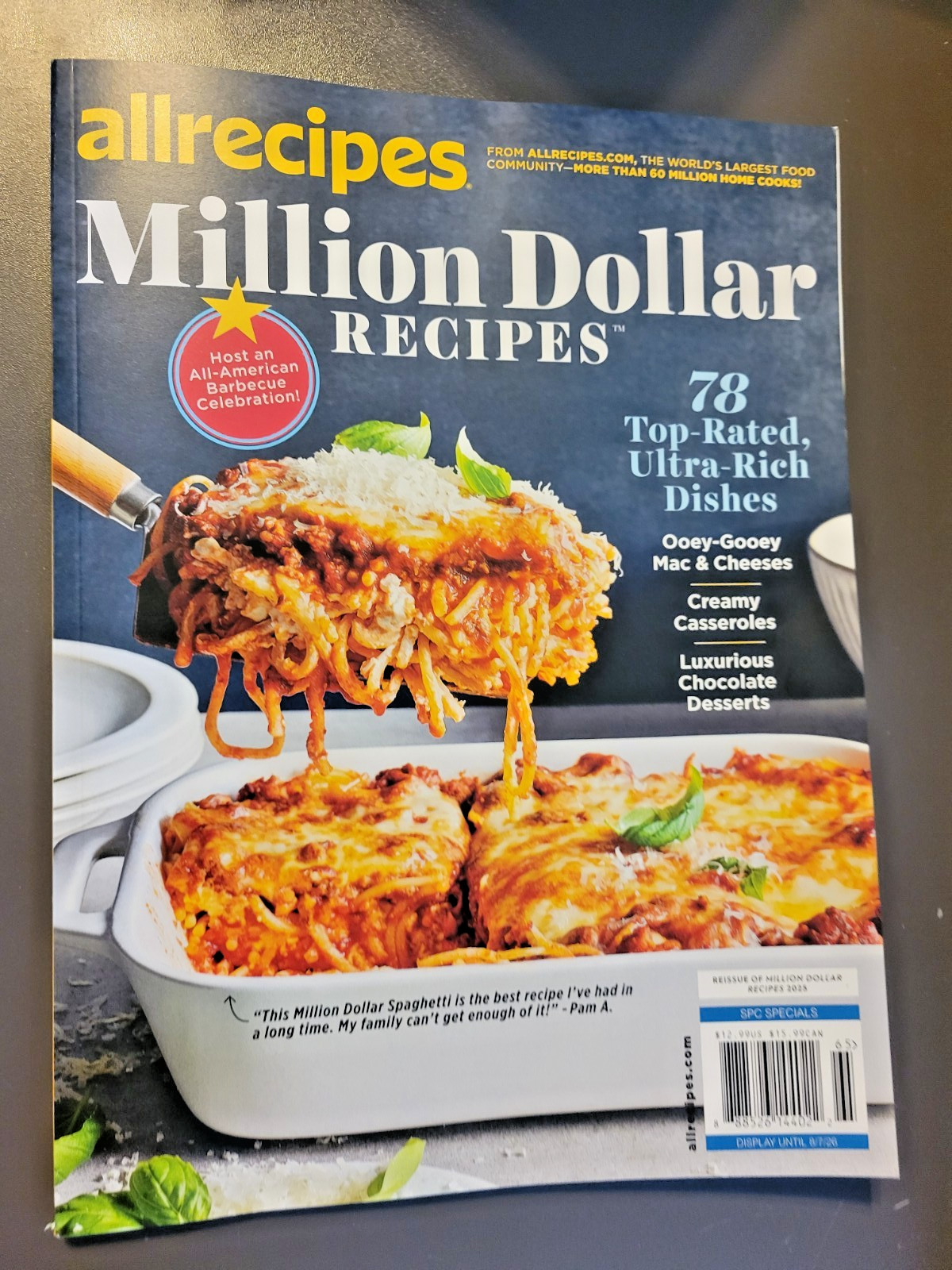 Million Dollar Recipes by Allrecipes – 78 Top-Rated Ultra-Rich Dishes