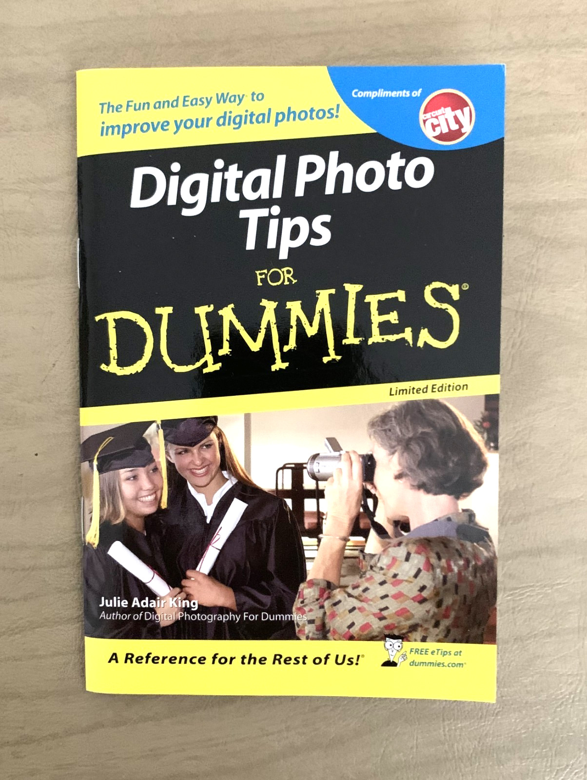 Digital Photography Tips For Dummies 28 Pages Vintage 2004 Edition