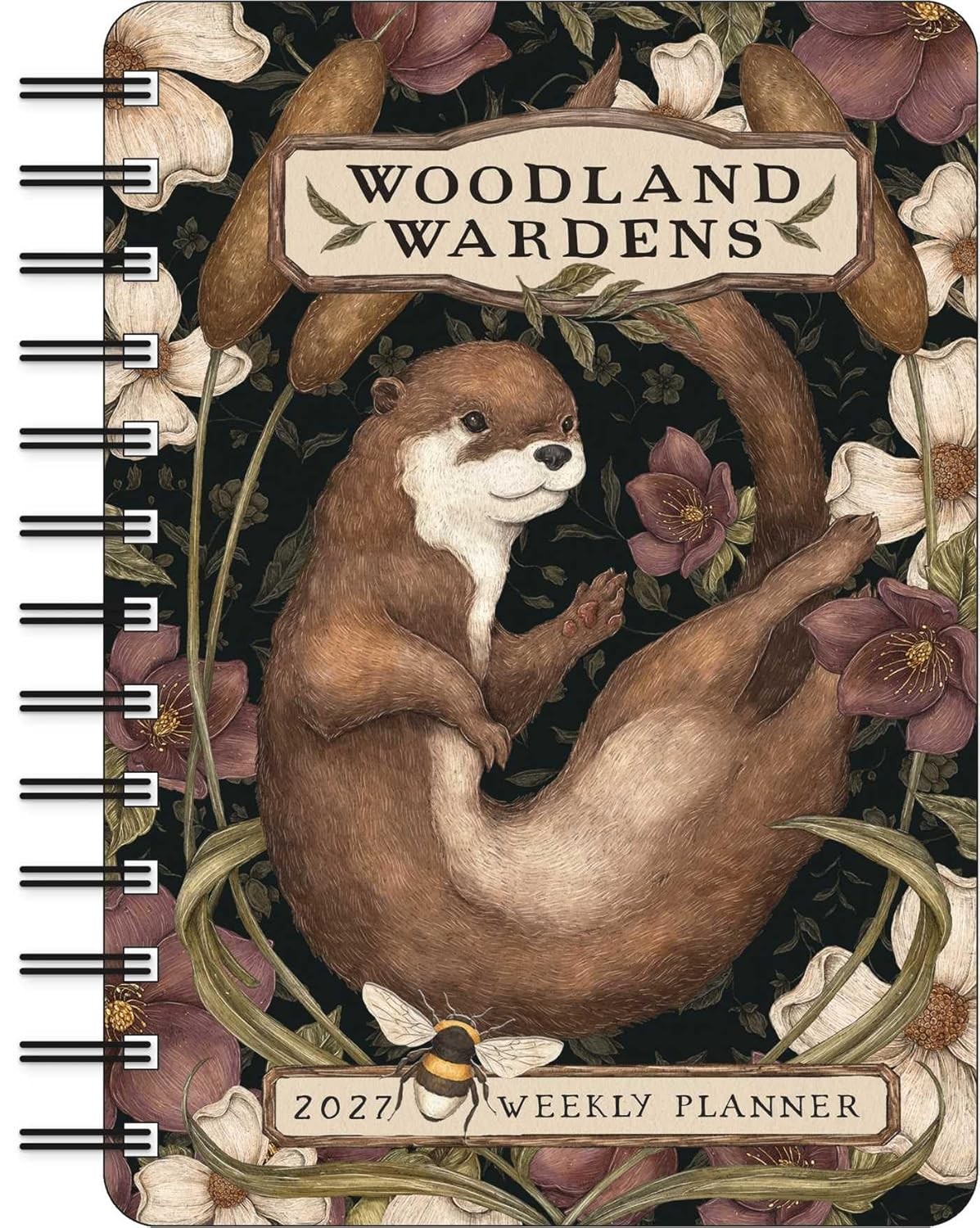 Woodland Wardens 2027 Weekly Planner Desk by Jessica Roux