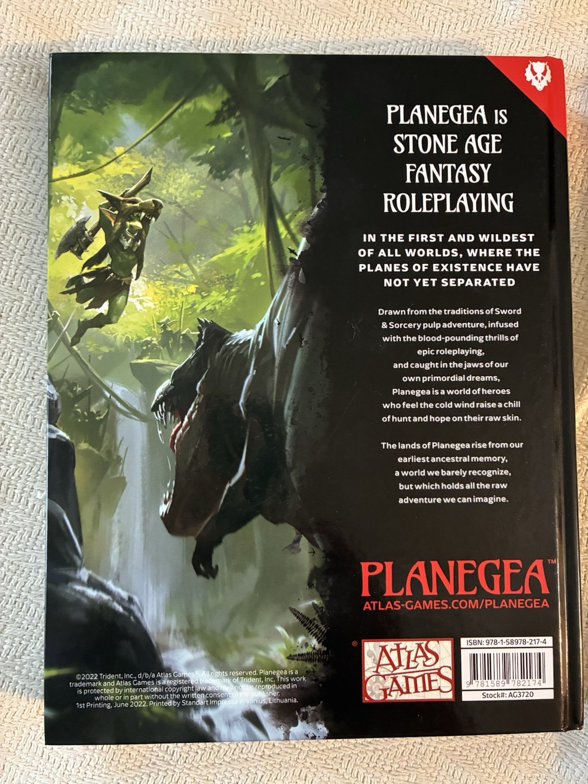 Atlas Games The Star Shaman’s Song Of Planegea With Map 2022 Trident Inc