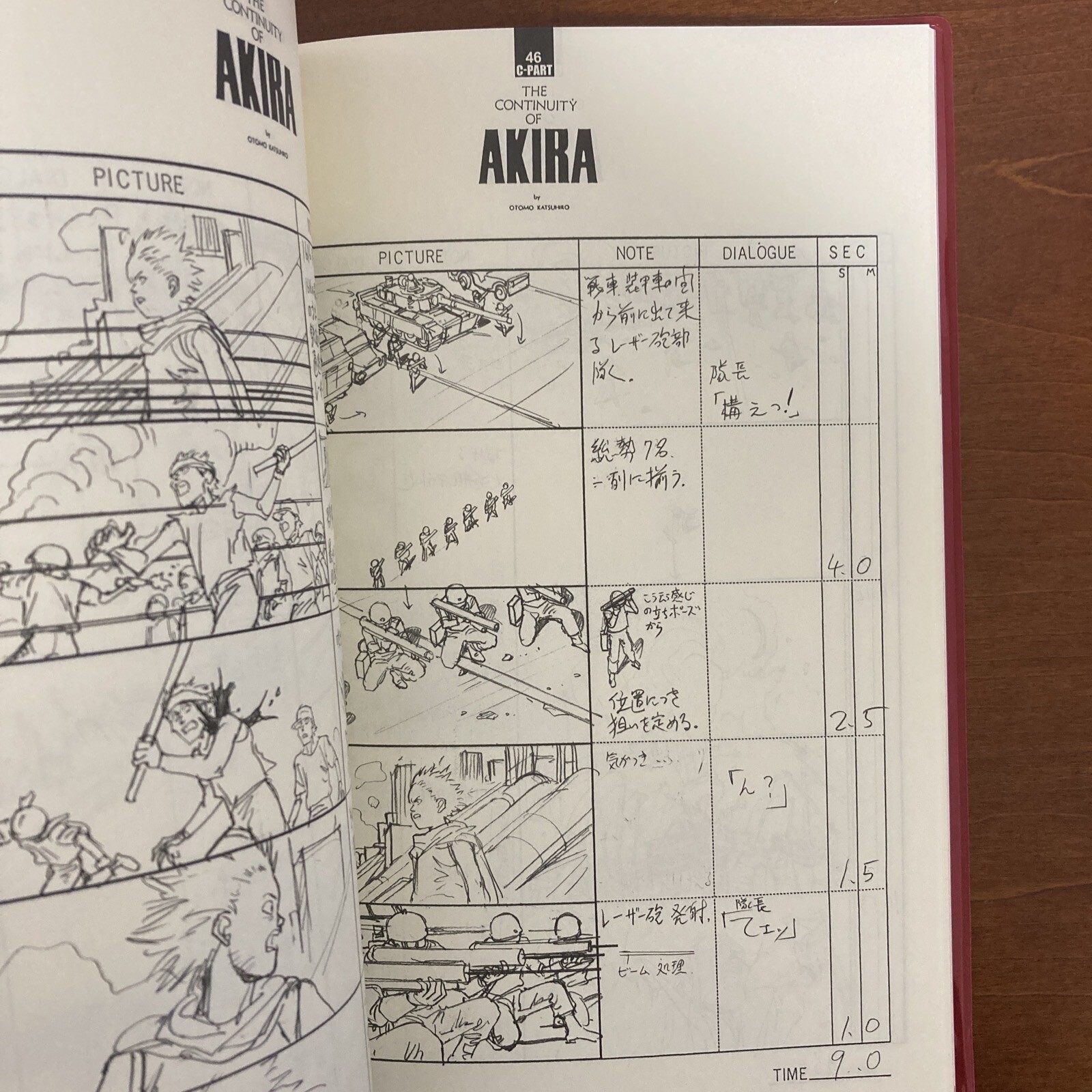 KATSUHIRO OTOMO THE COMPLETE WORKS 21&22 Animation AKIRA Storyboards 1&2