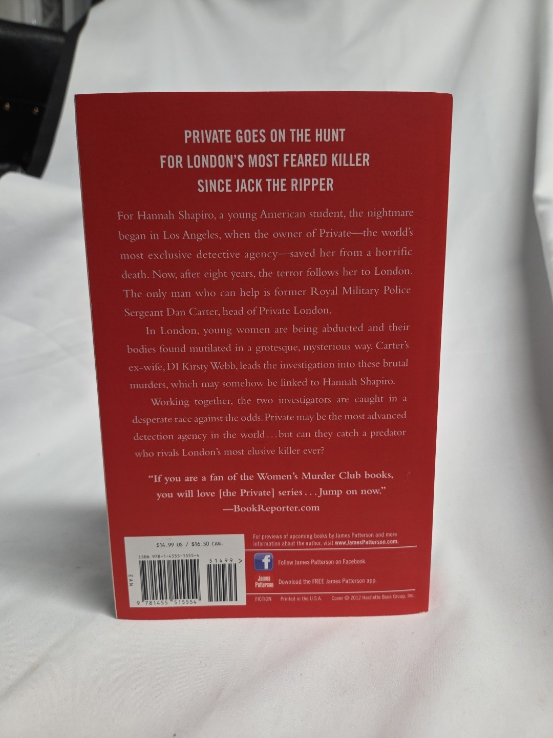 Private London (Private Europe, 1) by James Patterson; Mark Pearson #356